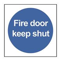 Picture of Fire Door Keep Shut Sign