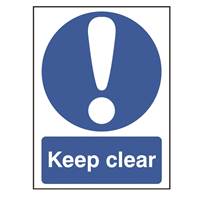 Picture of Keep Clear Sign