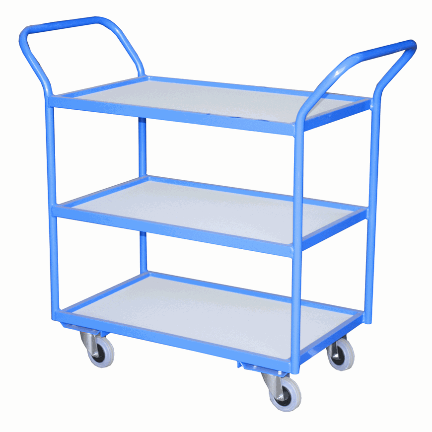 Picture of Tray Trolleys with MFC Shelves