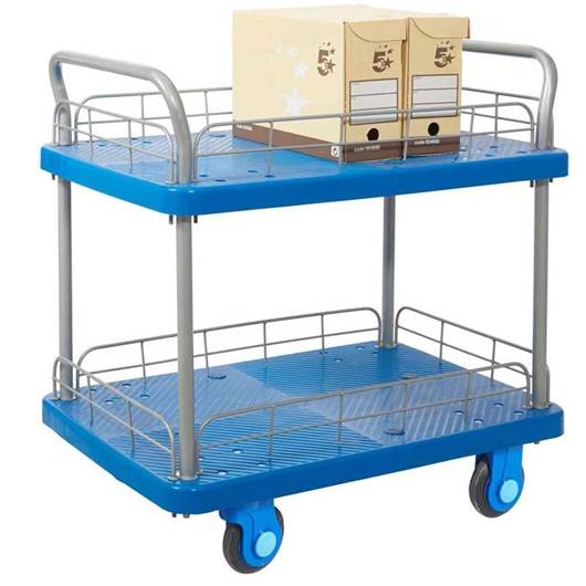 Picture of Proplaz Super Silent Two Tier Trolley with Wire Surround