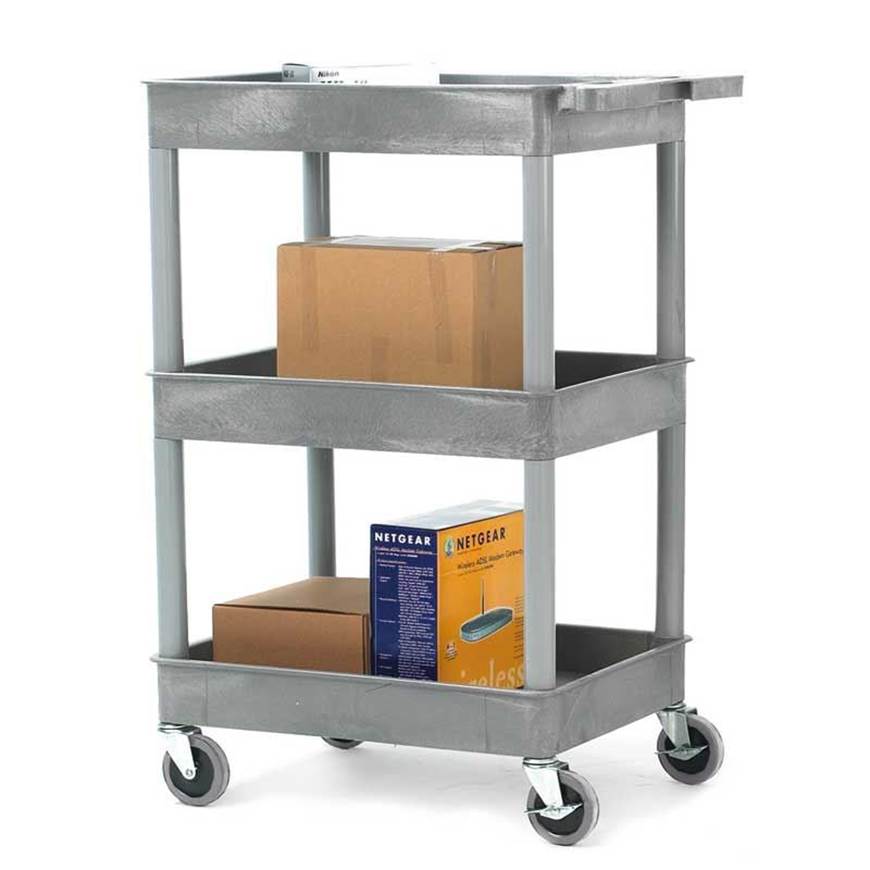 Picture of Plastic Multi-Purpose Trolleys with 3 Storage Trays