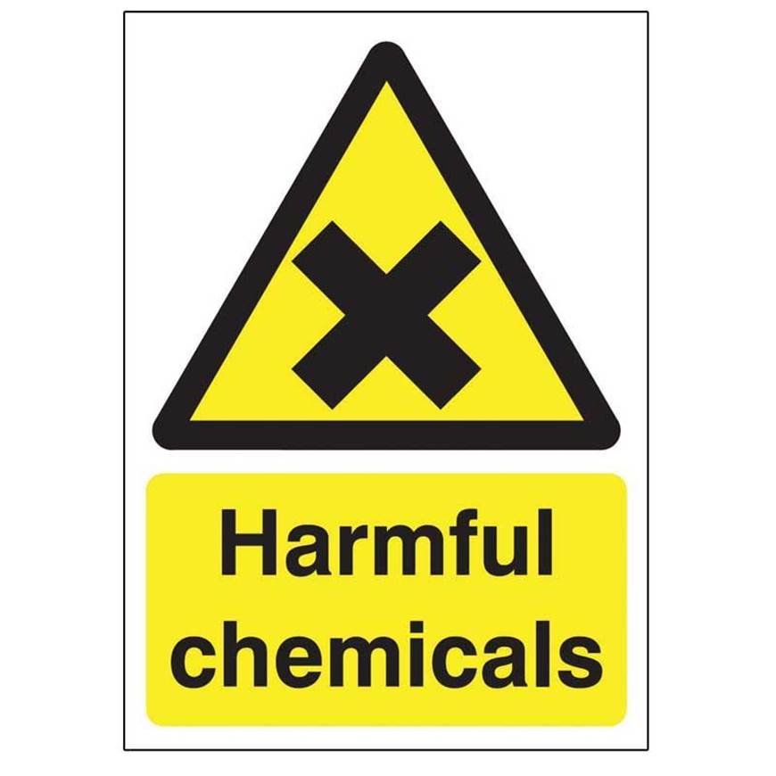Picture of Harmful Chemicals Sign